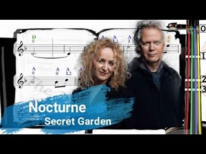 Nocturne | Secret Garden | Violin SHEET MUSIC [With Fingerings] [Level 3]