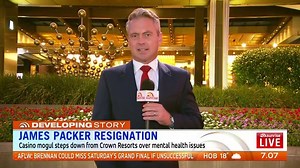 The business world is still reeling this morning, after James Packer announced he was stepping down as director of Crown Resorts. More: https://yhoo.it/2FYer1s #7News | 7NEWS Brisbane