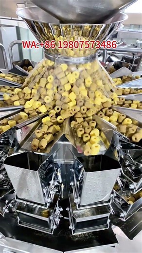 snacks packing machine with 14 head weigher