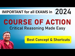 Statement and Course of Action Reasoning | Concept Strategy & Shortcut Tricks || Critical Reasoning