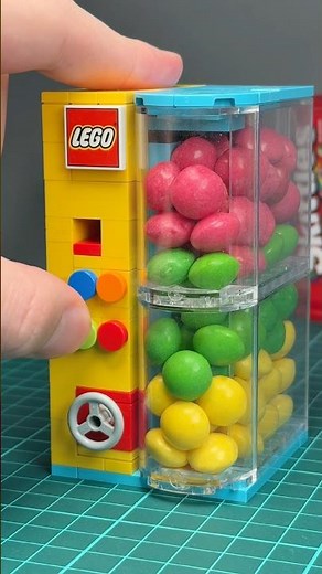 Working Mini Lego Candy Vending Machine #lego