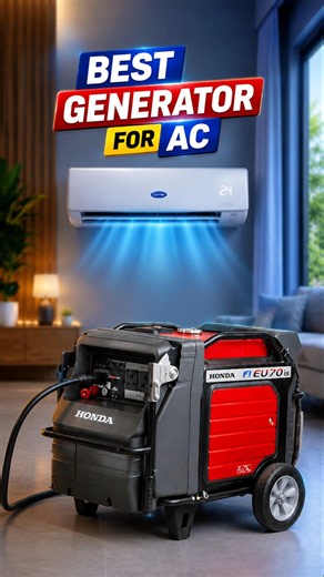 Generator For AC 1.5 Ton | Generator For Home | Honda Generator For Home Use