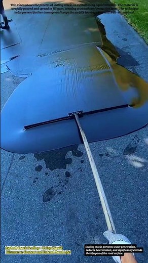 Asphalt Crack Sealing—Using Liquid Bitumen to Protect and Extend Road Life!