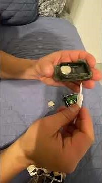 2019-2021 GMC Sierra / Tahoe Key Fob Replacement DIY. Key Fob battery CR2032. #gmcparts #gmc