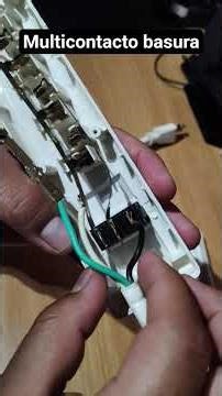 cómo es un multi contacto #windows11 #pc #hardware #informatica #pcgamer #pcgaming #tecnologia