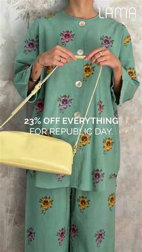 Quick celebrations at LAMA with 23% off.
