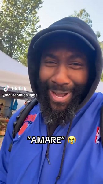 Amar’e Stoudemire Incognito at the Farmers Market