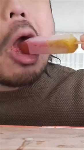 Delicious ASMR Ice Pop Eating Sounds