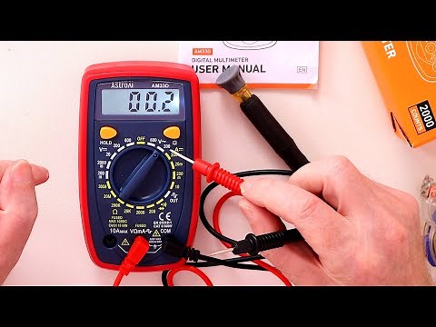 AstroAI AM33D Manual Ranging Budget Multimeter