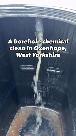 A chemical clean carried out over 48 hours. | Springbore - Private Water Supply Technologies