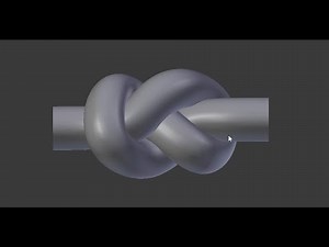 Blender Tutorial - How To Make A Knot In Blender