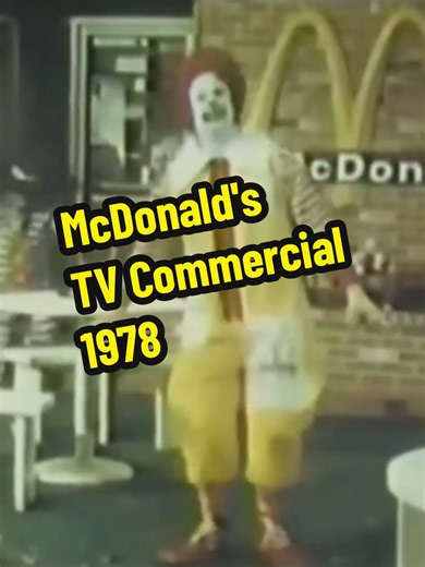 McDonald's Retro TV Commercial from the 1970s