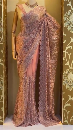 wadding special saree design 2016 #wedding #new #saree