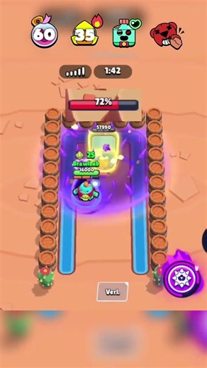 How much damage with hyper? #brawlstars #bs