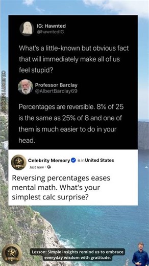 The Clever Reversible Percentage Trick That Simplifies Mental Math Instantly