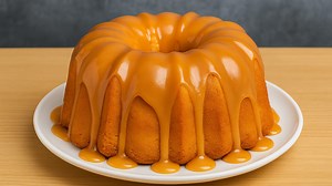 How to Make Caramel Glazed Bundt Cake