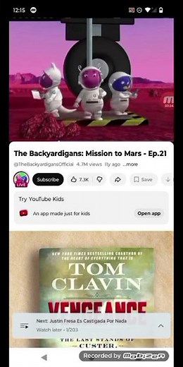 backyardigans mission to Mars reversed