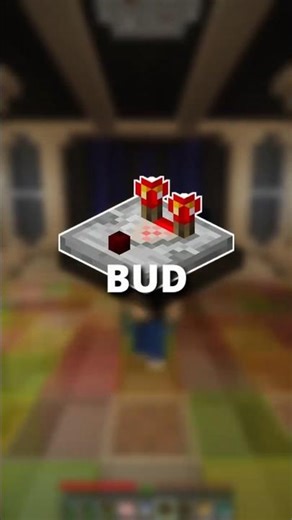 Day 35 of Redstone Basics - Comparator BUD