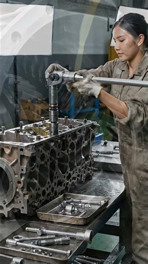 ASMR: 1980s Shantui SD22 Bulldozer FULL Restoration | Abandoned to Brand New #shorts