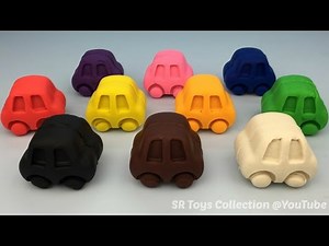 Playdough Cars with Cookie Cutters