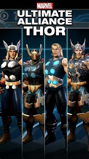 Thor Costumes - Marvel: Ultimate Alliance #ThorCostumes #mua #marvel #avengers #thor #loki #odin