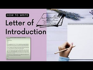 Letter of Introduction