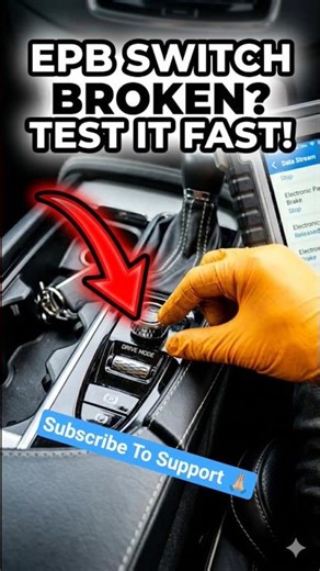 ​Diagnosing a Volvo XC90 Parking Brake Switch Fast! ⚡🔧 #shorts #mobiletechnician