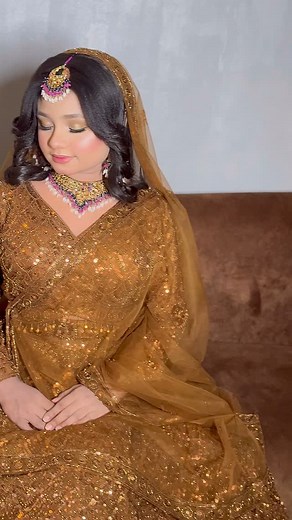 Pakistani bride look | Tulips makeover & hair salon