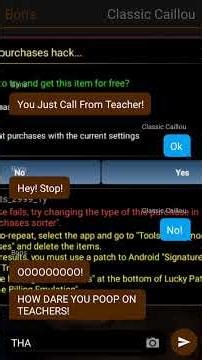 Classic Caillou Gets Grounded Forever Extended But its TextingStory!