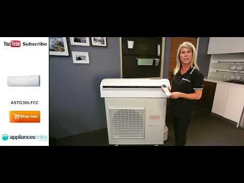 Fujitsu 8kW Reverse Cycle Split System Inverter Air Conditioner ASTG30LFCC review