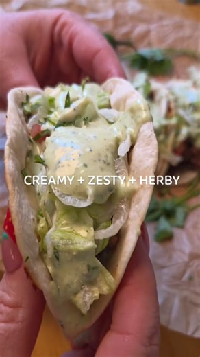 Creamy cilantro lime sauce for easy meal upgrades