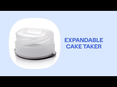 Tupperware® Expandable Cake Taker