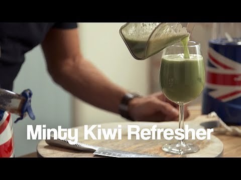 Minty Kiwi Refresher Jason Vale Juice Recipe