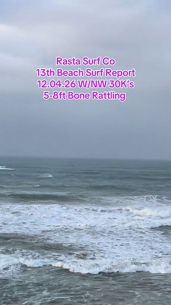 Rasta Surf Co: 13th Beach Surf Report 12.04.26