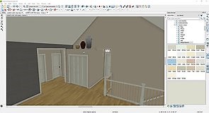 Using the Shelf Ceiling Room Structure setting