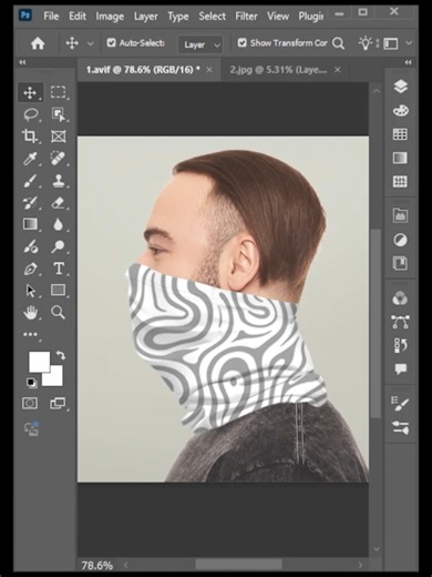Photoshop Design Tutorial with Pattern Design | #adobe #tutorial #photoshop