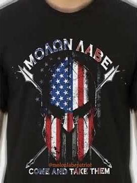 Molon Labe Patriot Substack T-Shirt Video