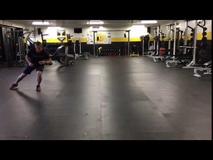 Lateral Deceleration Shuffle (Slow)