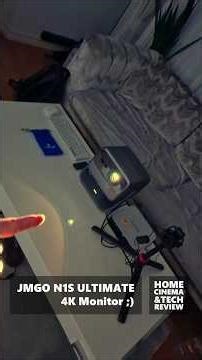 JMGO N1S Ultimate =4K Monitor #shorts #shortsfeed #shortvideo #tv #tech #gadgets #review #tips #how