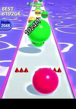 Dad vs Me AGAIN 😳 | Ball Run 2048 Infinity Mode High Score Challenge #shorts