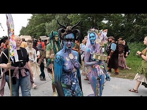 best body paint,body art at Castlefest