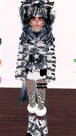 Styling the fur set. #roblox #dti #furset.