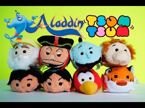 Disney ALADDIN Tsum Tsum Full Collection Review