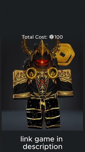 Dominus Outfit in ROBLOX!!!