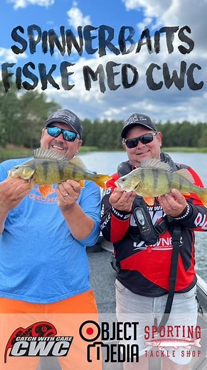 Don’t miss Spinnerbait Fishing with CWC and @sportingse 🔥 Tomorrow 19:00 YouTube - Sporting TV @magnus_cwc @stephandansken #catchwithcare | Catch With Care