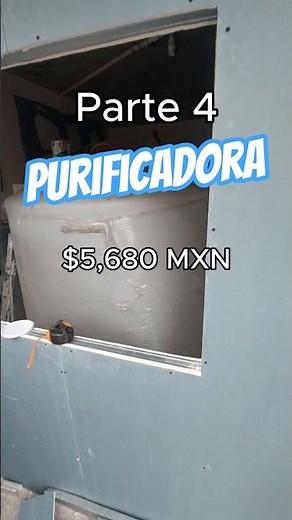Purificadora muro frontal