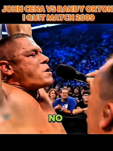 John Cena vs Randy Orton | I Quit Match | 2009 #John Cena #Randy Orton #Iquitmatch #2009 #wwe
