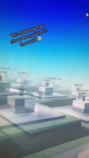 This Roblox game shows every player in the world