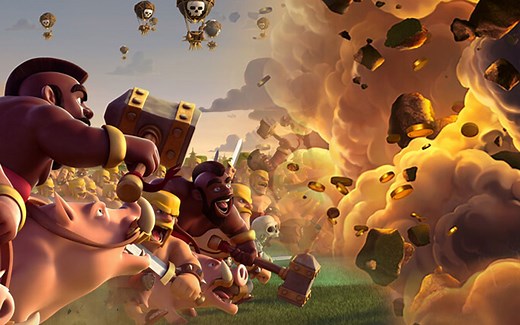 360°全景版【部落冲突】官方宣传片之野猪骑士Hog Rider