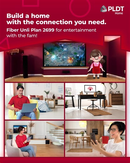 Explore a world of connection from your home! Upgrade to a PLDT Home Fiber plan that fits your family's lifestyle. 🏡✨ Visit https://pldthome.info/fiberupgrade24FB2 for more details! | PLDT Home